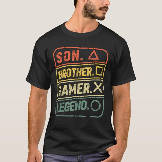 Camiseta Presentes Para Jogos Para Adolescentes 8 Jovens Jo (Frente)