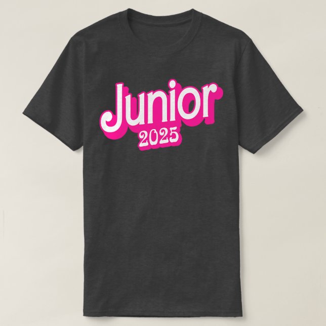 Camiseta Presentes para Júnior da Turma de 2025 Piadas Júni (Frente do Design)