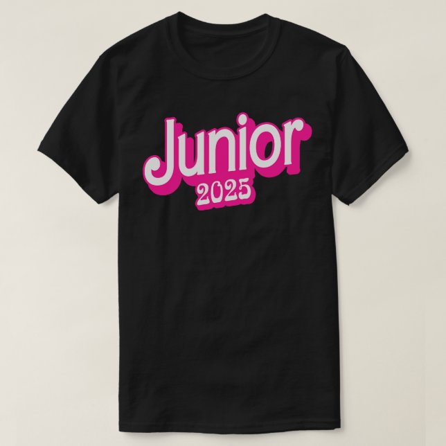 Camiseta Presentes para Júnior da Turma de 2025 Piadas Júni (Frente do Design)