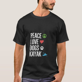 Camiseta Presentes para Mulheres Caiaque Roupas de Caiaque 