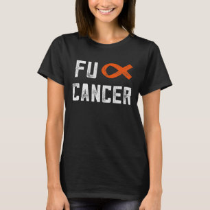 Camiseta Presentes Para Mulheres Fck Cancer Chemo F Distânc