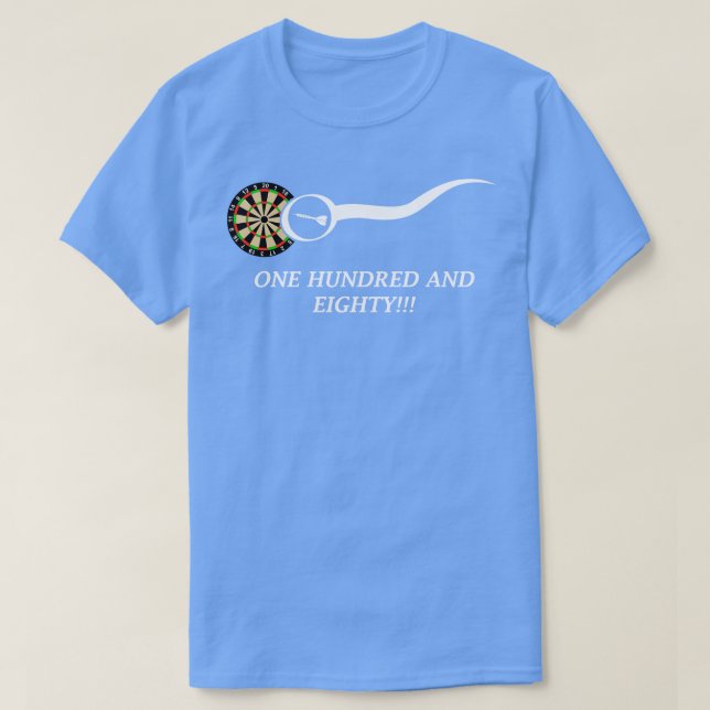 Camiseta Presentes para o futuro Pai 180 Darts (Frente do Design)