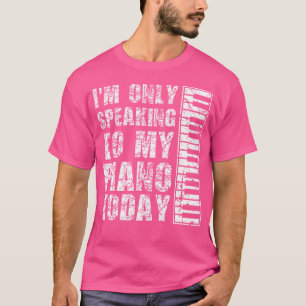 Camiseta Presentes Para Pianista - Piano