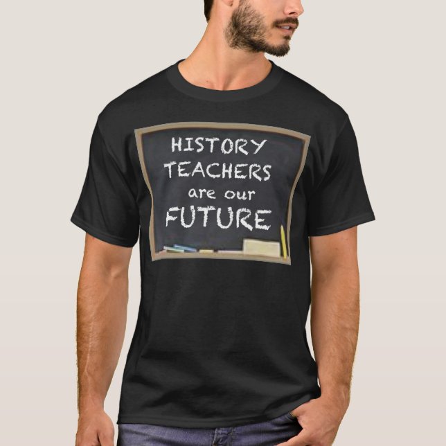 CAMISETA PRESENTES PARA PROFESSORES DA HISTÓRIA (Frente)