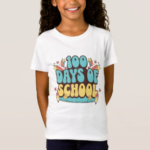 Camiseta Presentes para professores de lápis de 100 dias de