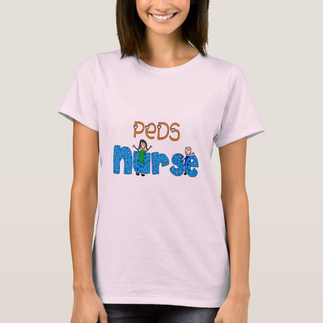 Camiseta Presentes pediatras da enfermeira (Frente)