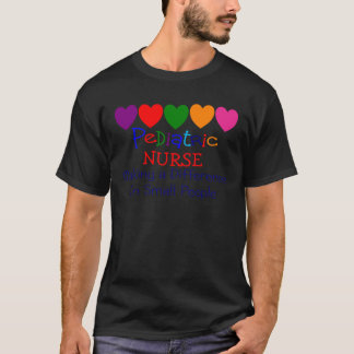 Camiseta Presentes pediatras da enfermeira