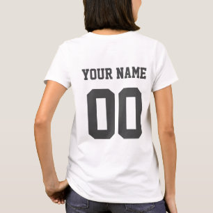 Camiseta Presentes Personalizados de Ringette para Menina J