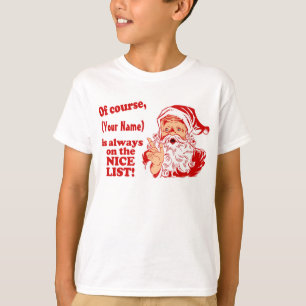 Camiseta Presentes personalizados do Natal
