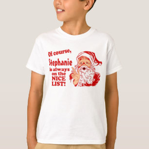 Camiseta Presentes personalizados do Natal