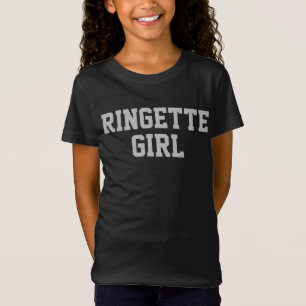 Camiseta Presentes personalizados do Ringette Girl Ringette