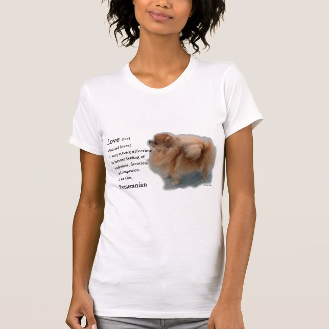 Camiseta Presentes Pomeranianos (Frente)