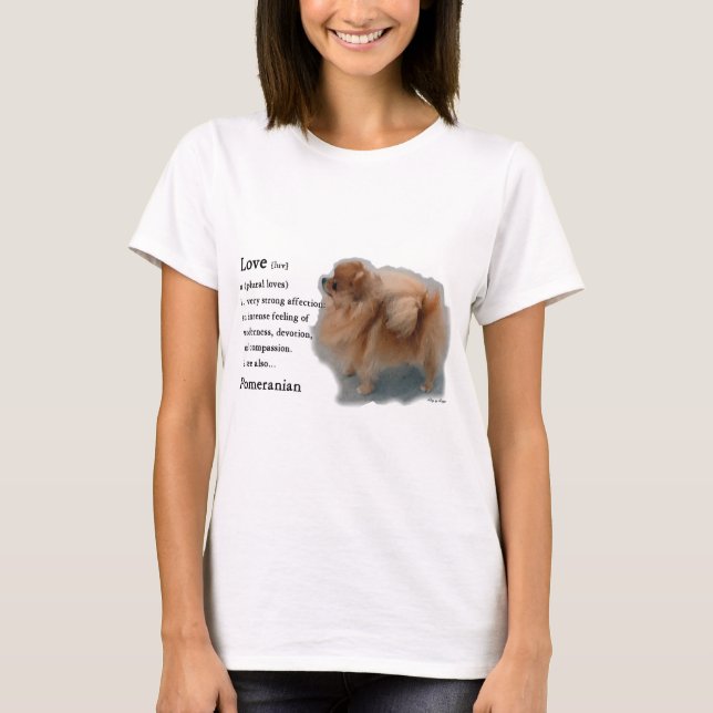 Camiseta Presentes Pomeranianos (Frente)