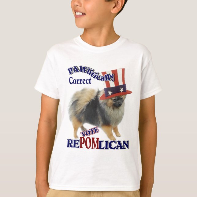 Camiseta Presentes Pomeranianos (Frente)