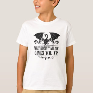 Camiseta Presentes principais do dragão RPG Tabletop XP