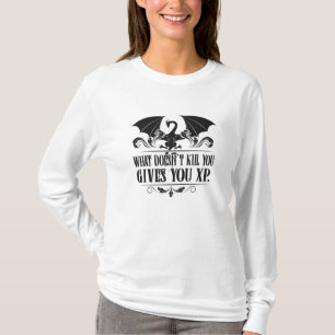 Camiseta Presentes principais do dragão RPG Tabletop XP