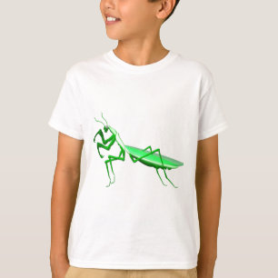 Camiseta presentes rapinando da louva-a-deus do verde de