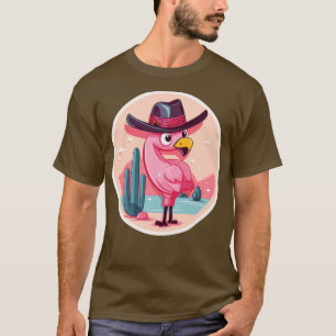 Camiseta Presentes Retro Flamingo Presentes Engraçados Flam