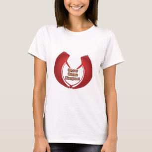 Camiseta Presentes Retro Red Hakuna Matata mostram algum re