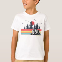 Presentes retros do camionista do vintage para o