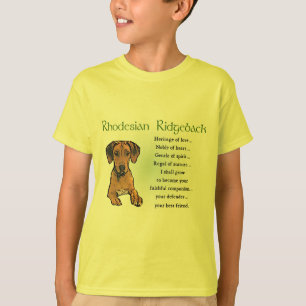 Camiseta Presentes Ridgeback da Rodésia