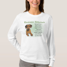 Camiseta Presentes Ridgeback da Rodésia