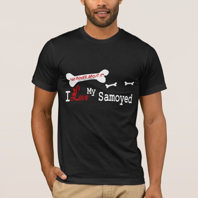 Camiseta Presentes Samoyed (Frente)