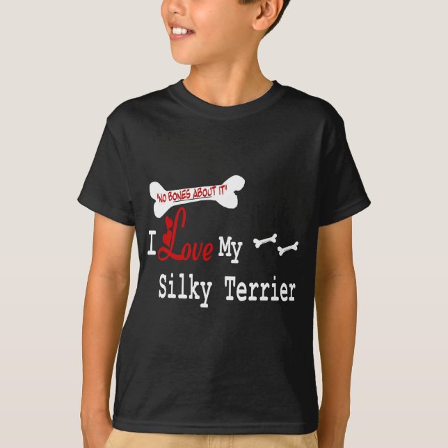 Camiseta Presentes Silky Terrier (Frente)