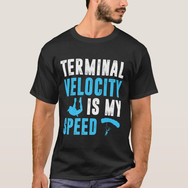 Camiseta Presentes Skydiving Para Pai Masculina De Fundos T (Frente)