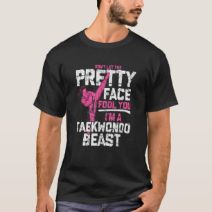 Camiseta Presentes Taekwondo para Meninas Adultos TKD 1