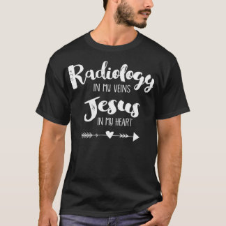 Camiseta Presentes técnicos da tecnologia de radiologia cri