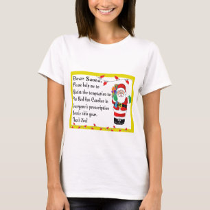 Camiseta Presentes temáticos do Natal engraçado do
