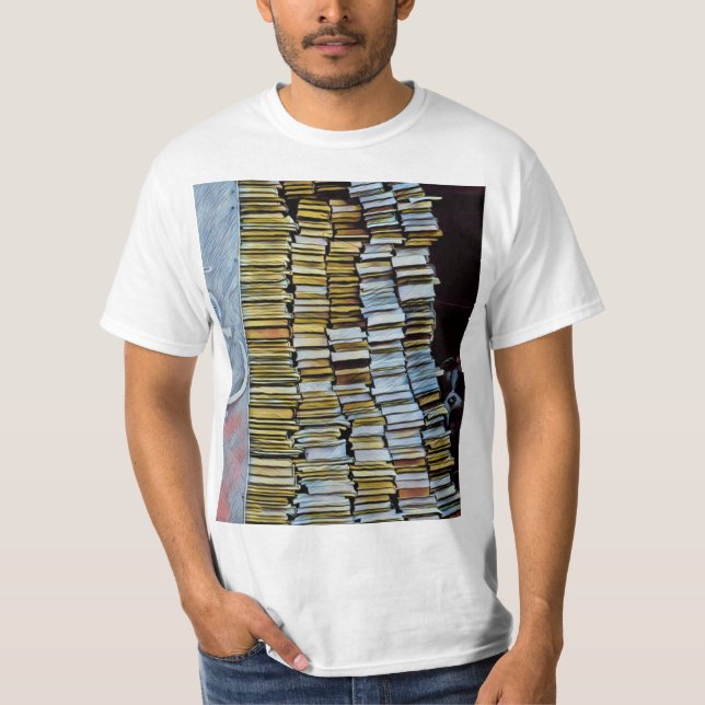 Camiseta Presentes únicos para amantes de livros (Frente)