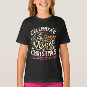 Camiseta Presentes únicos para celebrar a alegria de Natal