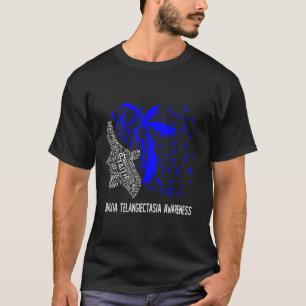 Camiseta Presentes Vestimos Azul Para Ataxia Telangiectasia