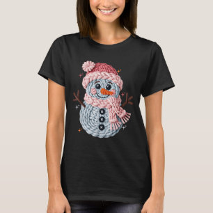 Camiseta Presépio de Croché Falso de Fio Croché de Homem de