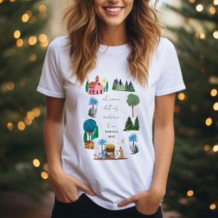 Camiseta Presépio Religioso de Natal