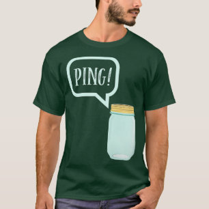 Camiseta Preservação de Mason Jar Tee PING TSirt