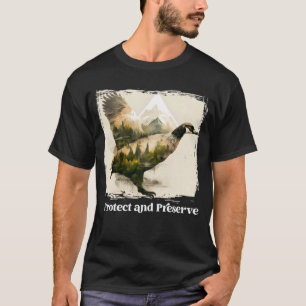 Camiseta Preservar e proteger o Parque Nacional do Vintage
