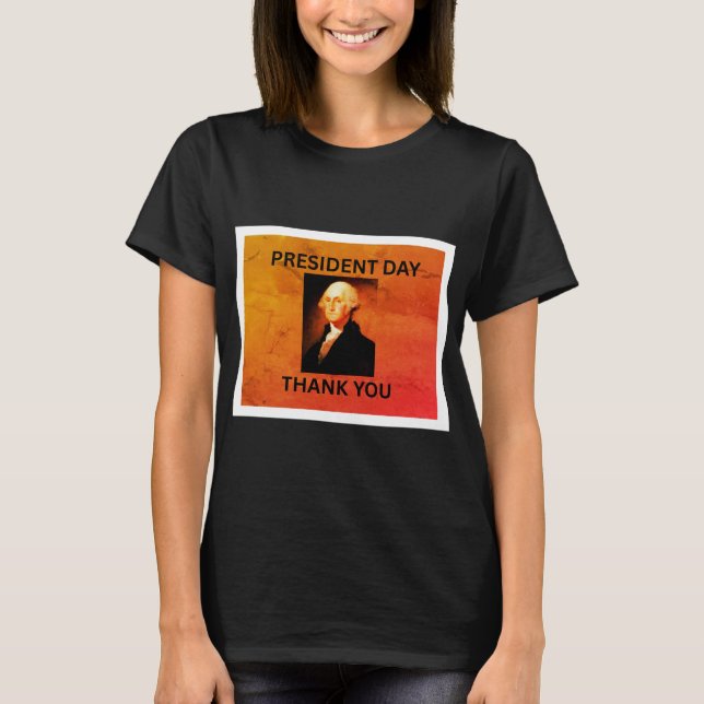 CAMISETA PRESIDENT DAY OF THE AMERICA (Frente)