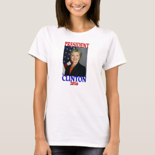 Camiseta Presidente 2016 de Hillary Clinton