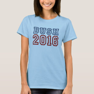 Camiseta Presidente 2016 pia batismal atlética de Jeb Bush