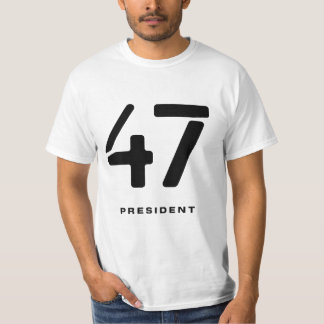 Camiseta Presidente 47 | 47º presidente dos estados unidos