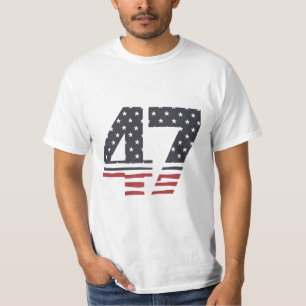 Camiseta Presidente 47 47º presidente dos estados unidos