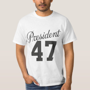Camiseta Presidente 47   47º presidente dos estados unidos