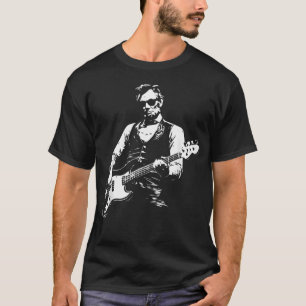 Camiseta Presidente Abraham Lincoln Tocando Baixo Abe