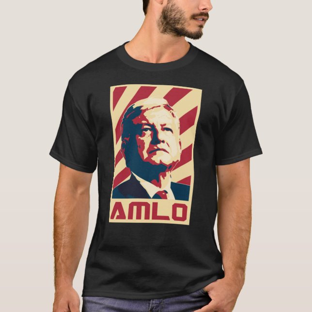 Camiseta presidente amlo (Frente)