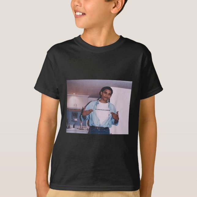 Camiseta Presidente Barack Hussein Obama (Frente)