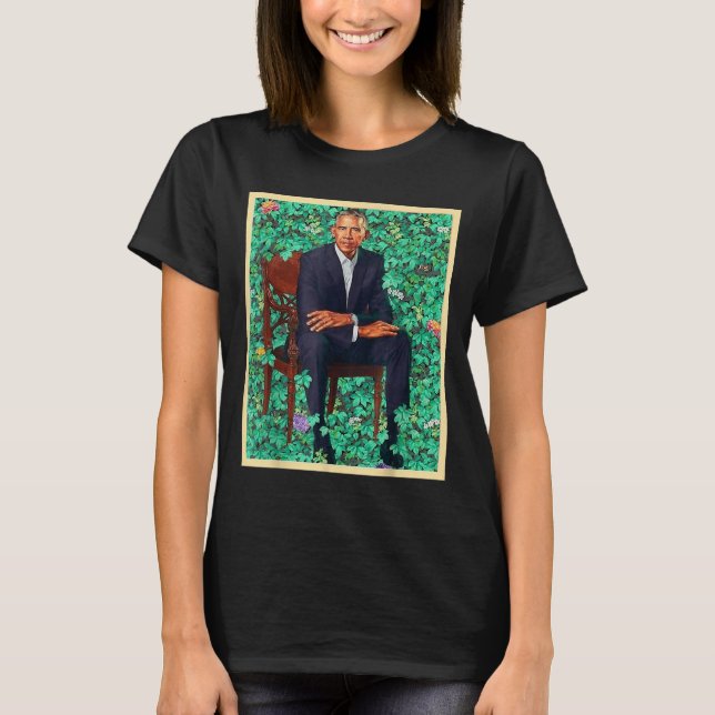 Camiseta Presidente Barack Obama 2028 Retrato Patriótico De (Frente)