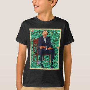 Camiseta Presidente Barack Obama 2028 Retrato Patriótico De